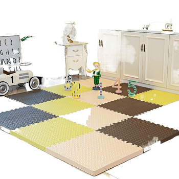 Πυκνά μαξιλάρια αφρού δαπέδου, αρθρωτός σχεδιασμός, κυκλικό σχήμα, στυλ ταταμί, για σαλόνι και παιδικό δωμάτιο