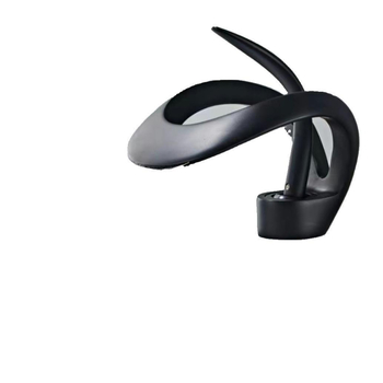 Vario karšto ir šalto vandens maišytuvas plautuvei, vieno skylės montavimas, keraminių vožtuvo korpusas, elektroplatinė apdaila