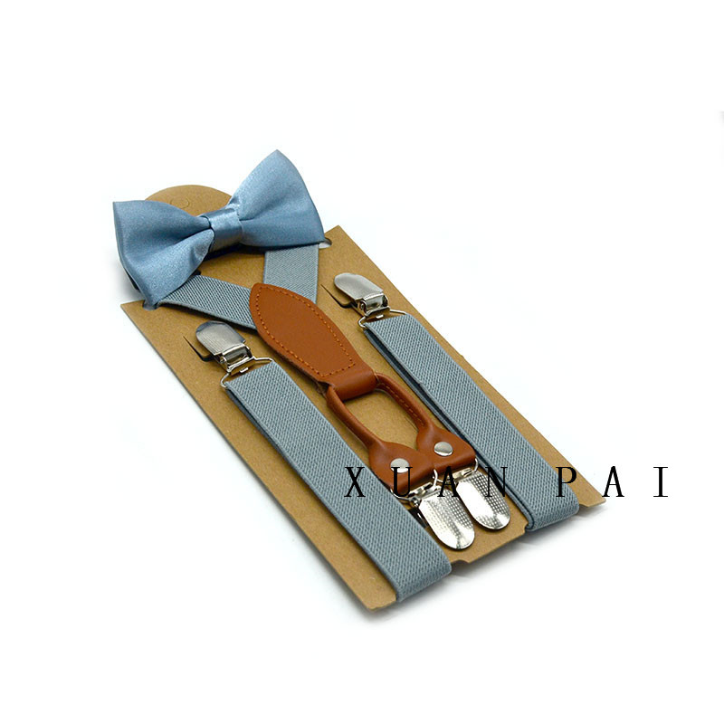 Vaikų petnešų ir kaspinėlio komplektas, su 4 sagtelėmis, elastinis, kryžminė nugara, reguliuojamas