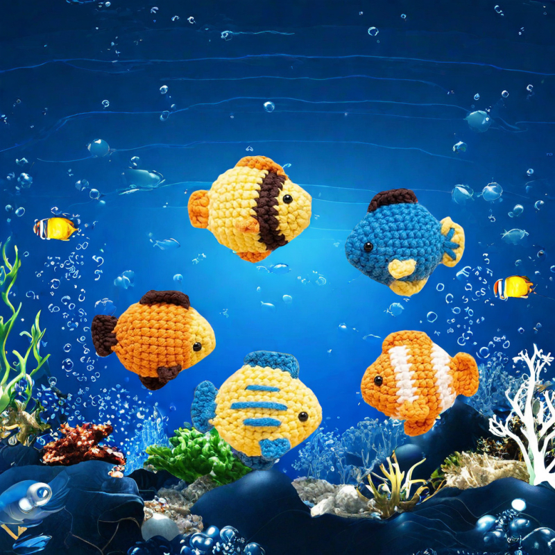 Rinkinys megzti gyvūnėliams su vilnos siūlais – pusiau verptas, susukti siūlai, pieno medvilnė