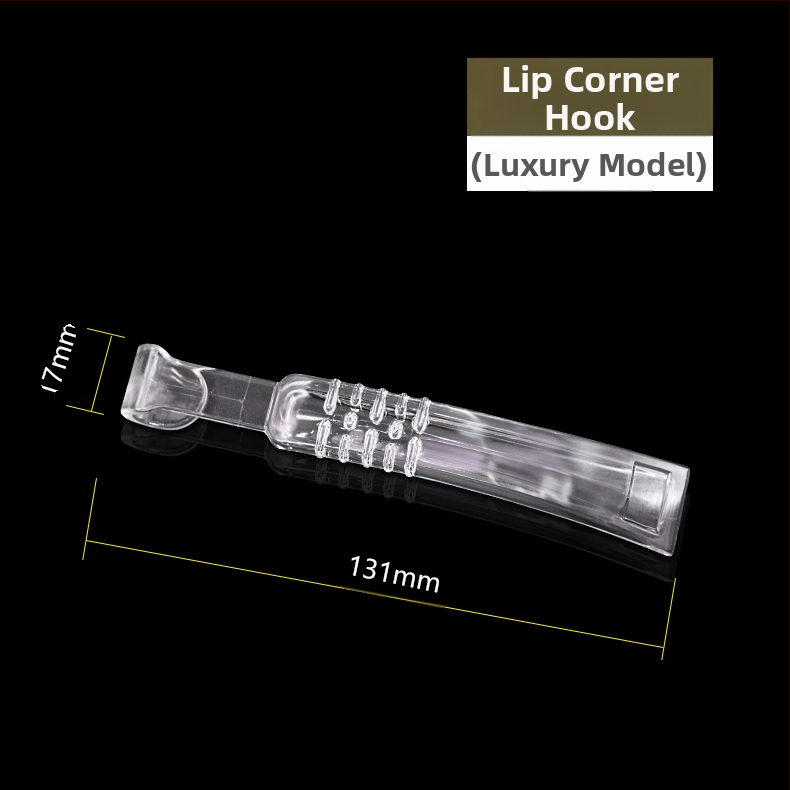 Ortodontikus kettős fejű fém retraktor-nyitó, magas hőállóságú, felnőtteknek, szájfotózáshoz