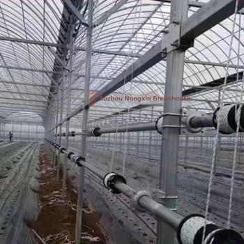 Σετ τριών τροχαλίων για θερμοκήπιο: βάση ρουλεμάν για δίσκο, τροχαλία αντίστροφης κίνησης και κλιπ τοποθέτησης για σκοινί χάλυβα