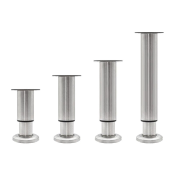 Ρυθμιζόμενα πόδια επίπλων για ντουλάπες και καναπέδες – Qiaoju qiaojian hardware, μοντέλο QJDL-BXGGJ-7, υλικό: ανοξείδωτος χάλυβας/ψυχροκυλισμένος χάλυβας, κατάλληλα για ντουλάπες και άλλα έπιπλα, στυλ: μοντέρνο μινιμαλιστικό