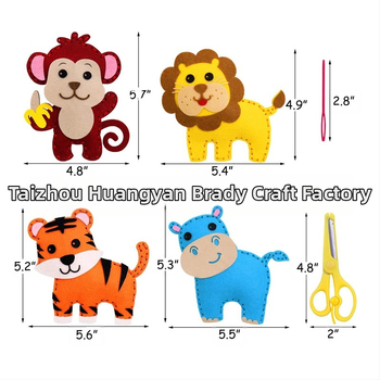 PRETTY DIY χειροποίητες κούκλες από φελτ, μη υφαντό ύφασμα, συσκευασία σε σακούλα OPP, για το Φεστιβάλ Tanabata