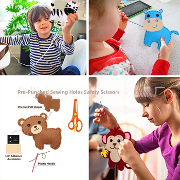 PRETTY DIY χειροποίητες κούκλες από φελτ, μη υφαντό ύφασμα, συσκευασία σε σακούλα OPP, για το Φεστιβάλ Tanabata