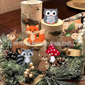 PRETTY DIY χειροποίητες κούκλες από φελτ, μη υφαντό ύφασμα, συσκευασία σε σακούλα OPP, για το Φεστιβάλ Tanabata