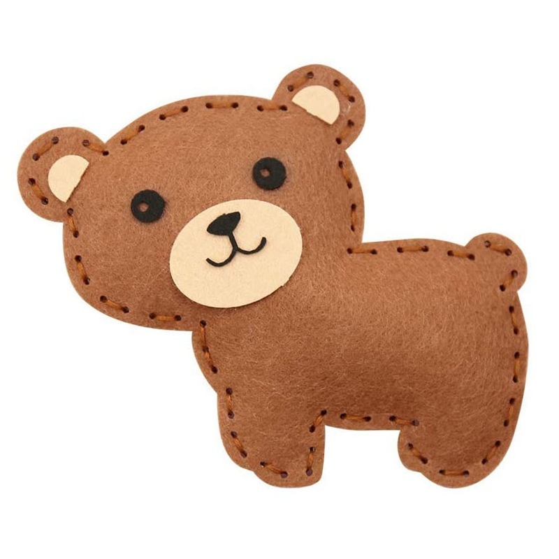 PRETTY DIY χειροποίητες κούκλες από φελτ, μη υφαντό ύφασμα, συσκευασία σε σακούλα OPP, για το Φεστιβάλ Tanabata