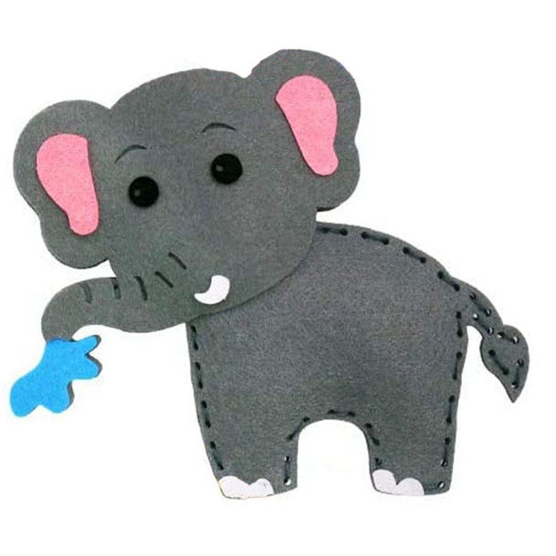 PRETTY DIY χειροποίητες κούκλες από φελτ, μη υφαντό ύφασμα, συσκευασία σε σακούλα OPP, για το Φεστιβάλ Tanabata