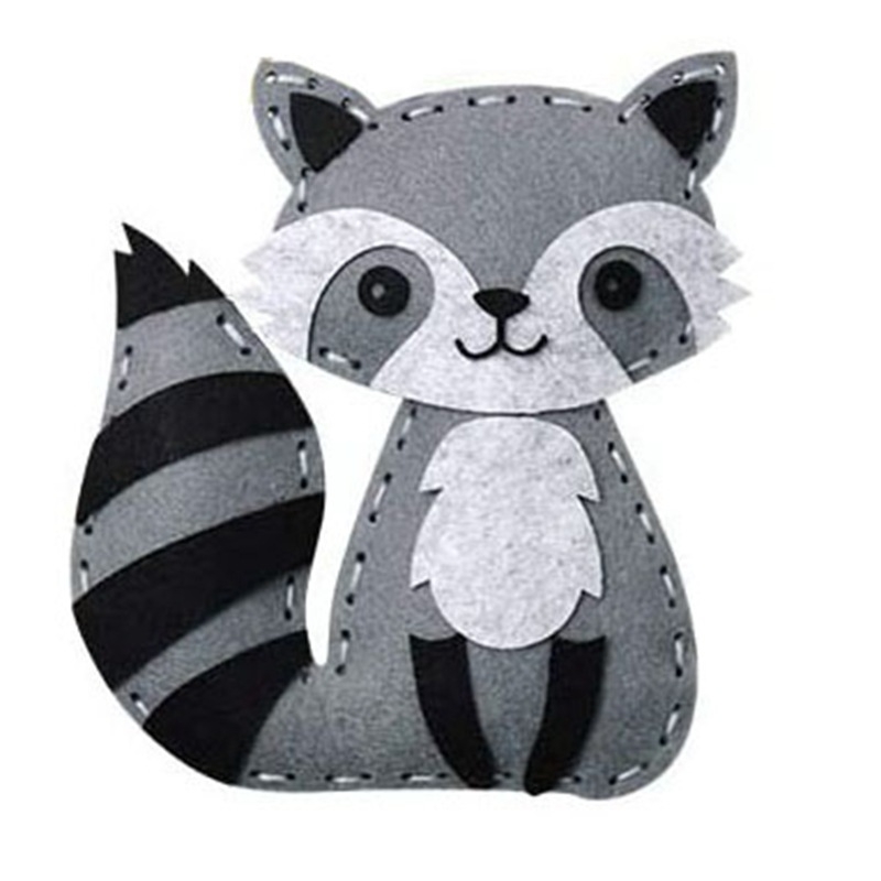 PRETTY DIY χειροποίητες κούκλες από φελτ, μη υφαντό ύφασμα, συσκευασία σε σακούλα OPP, για το Φεστιβάλ Tanabata