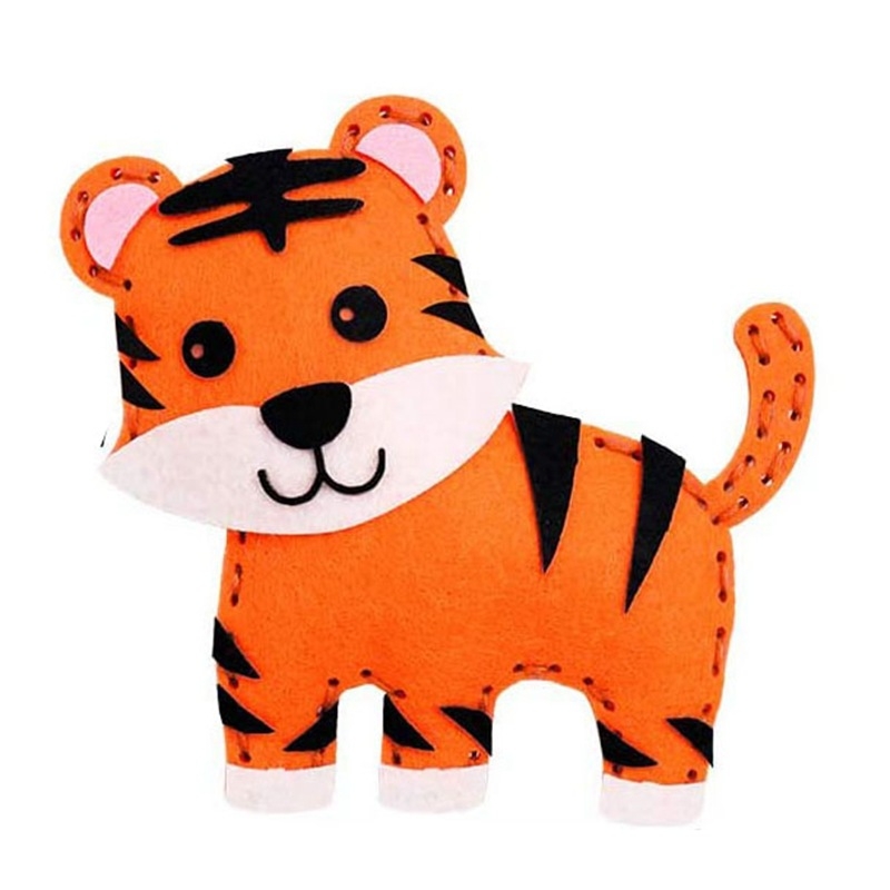 PRETTY DIY χειροποίητες κούκλες από φελτ, μη υφαντό ύφασμα, συσκευασία σε σακούλα OPP, για το Φεστιβάλ Tanabata