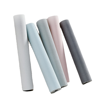 Αυτοκόλλητη ταπετσαρία τοίχου με λινό μοτίβο, αφρώδες υλικό XPE, αδιάβροχη, ανθεκτική σε λιπαρές ουσίες, αντιβρωμική, 3D σχεδίαση