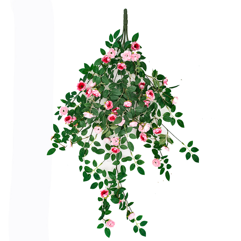 Plastikinis dirbtinis vijoklis su gėlėmis vidaus apdailai; Medžiaga: 3238504; Įvairovė: Daisy; Paskirtis: Kita