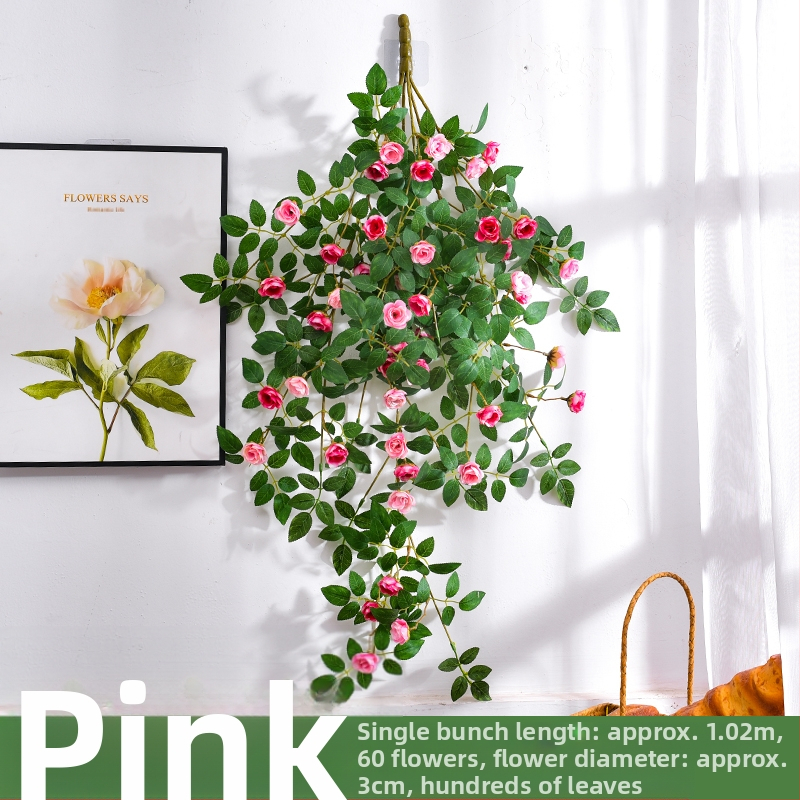 Plastikinis dirbtinis vijoklis su gėlėmis vidaus apdailai; Medžiaga: 3238504; Įvairovė: Daisy; Paskirtis: Kita