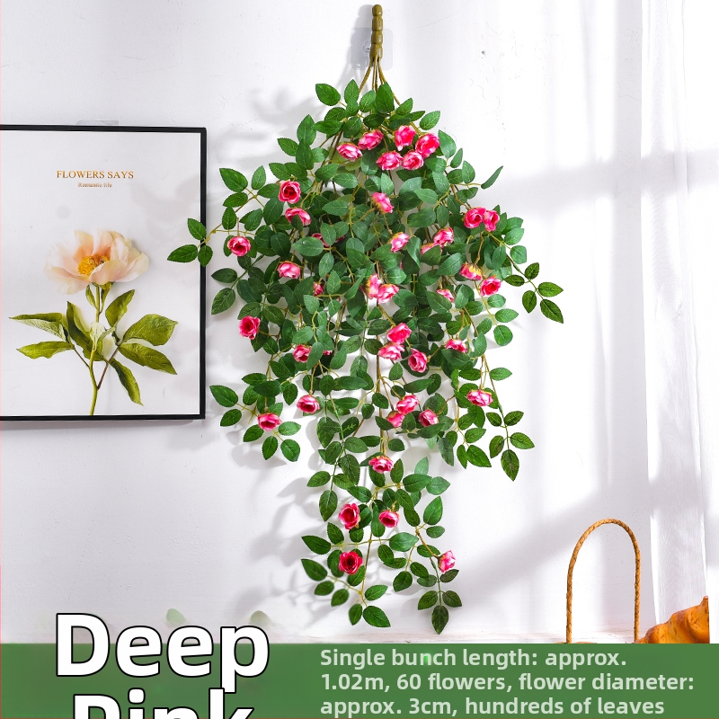 Plastikinis dirbtinis vijoklis su gėlėmis vidaus apdailai; Medžiaga: 3238504; Įvairovė: Daisy; Paskirtis: Kita