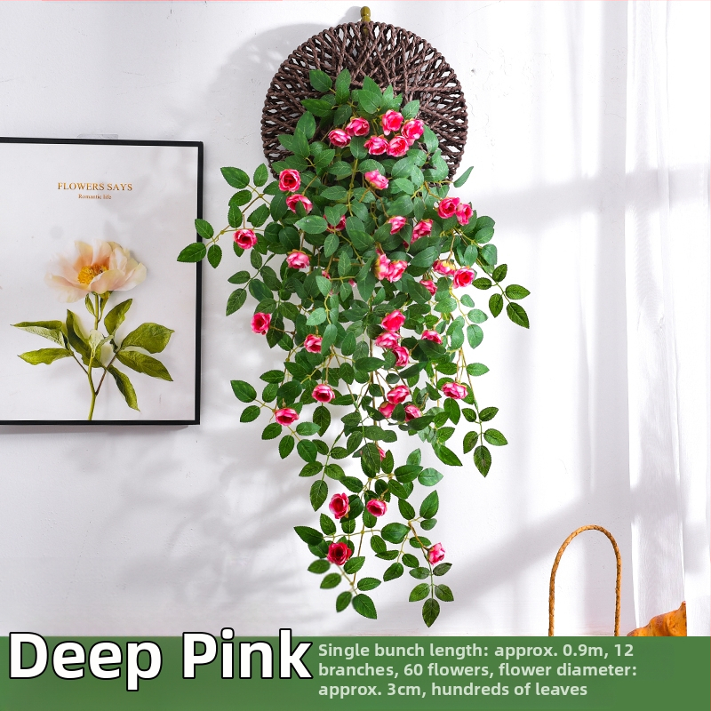 Plastikinis dirbtinis vijoklis su gėlėmis vidaus apdailai; Medžiaga: 3238504; Įvairovė: Daisy; Paskirtis: Kita