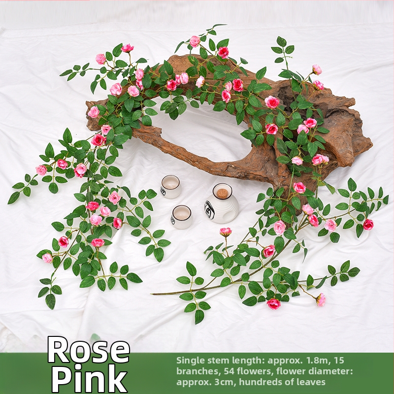 Plastikinis dirbtinis vijoklis su gėlėmis vidaus apdailai; Medžiaga: 3238504; Įvairovė: Daisy; Paskirtis: Kita