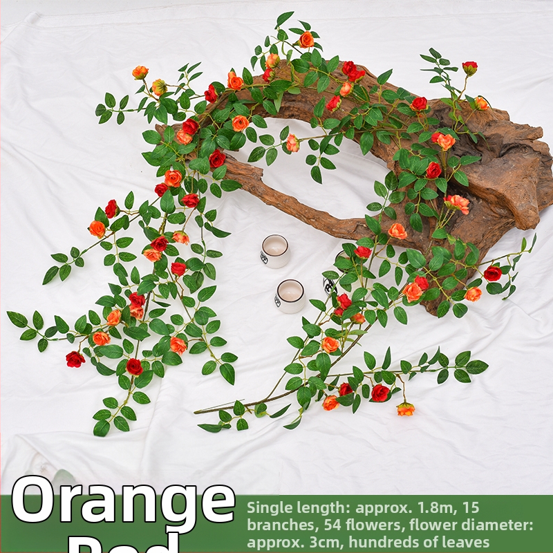 Plastikinis dirbtinis vijoklis su gėlėmis vidaus apdailai; Medžiaga: 3238504; Įvairovė: Daisy; Paskirtis: Kita