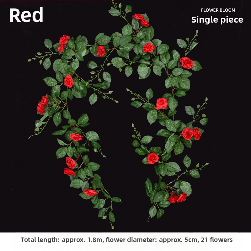 Plastikinis dirbtinis vijoklis su gėlėmis vidaus apdailai; Medžiaga: 3238504; Įvairovė: Daisy; Paskirtis: Kita