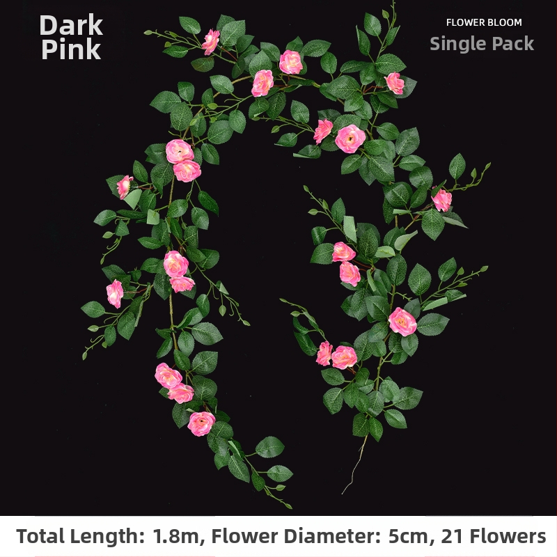 Plastikinis dirbtinis vijoklis su gėlėmis vidaus apdailai; Medžiaga: 3238504; Įvairovė: Daisy; Paskirtis: Kita