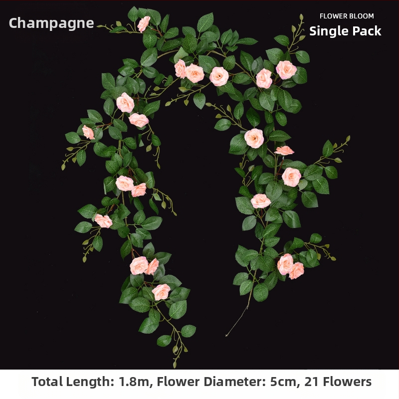 Plastikinis dirbtinis vijoklis su gėlėmis vidaus apdailai; Medžiaga: 3238504; Įvairovė: Daisy; Paskirtis: Kita