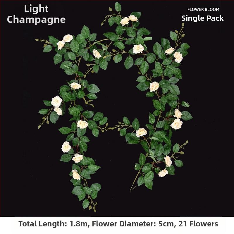 Plastikinis dirbtinis vijoklis su gėlėmis vidaus apdailai; Medžiaga: 3238504; Įvairovė: Daisy; Paskirtis: Kita