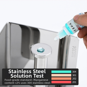 Huanuo nerūdijančio plieno 304 laikiklis tualetiniam popieriui, kvadratinė forma, veidrodinis paviršius, šiuolaikinis minimalistinis stilius