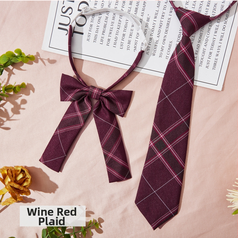 Kaklaraiščių segtukas su langelių raštu, poros stilius, suaugusiesiems, kaklaraiščių gėlė