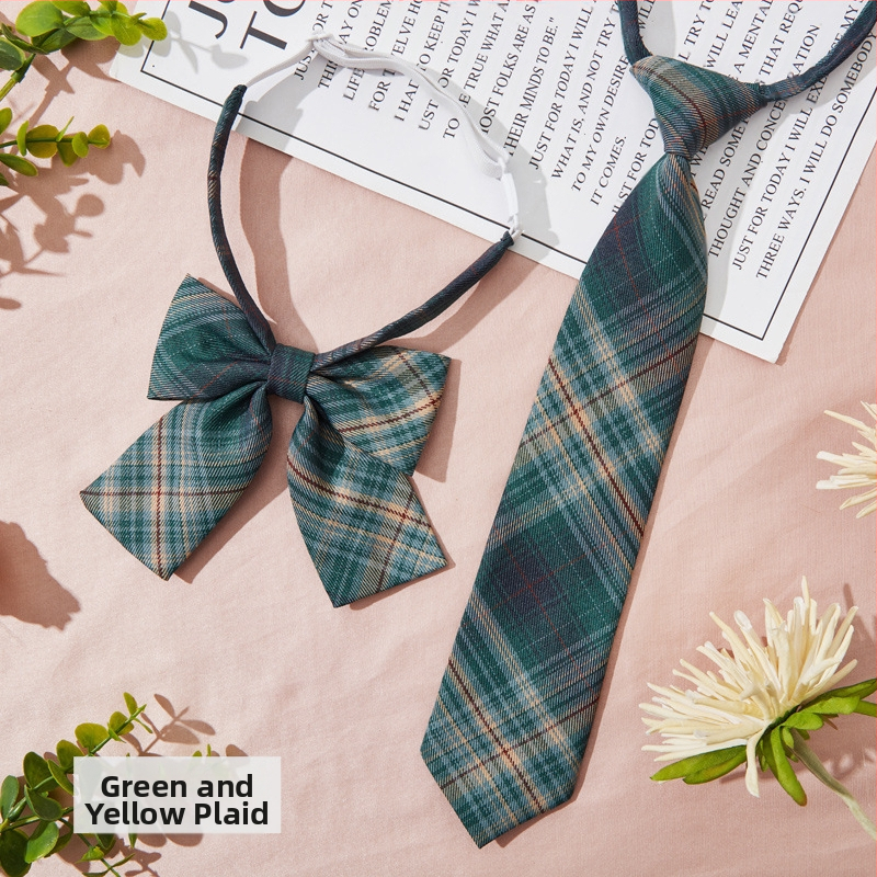 Kaklaraiščių segtukas su langelių raštu, poros stilius, suaugusiesiems, kaklaraiščių gėlė