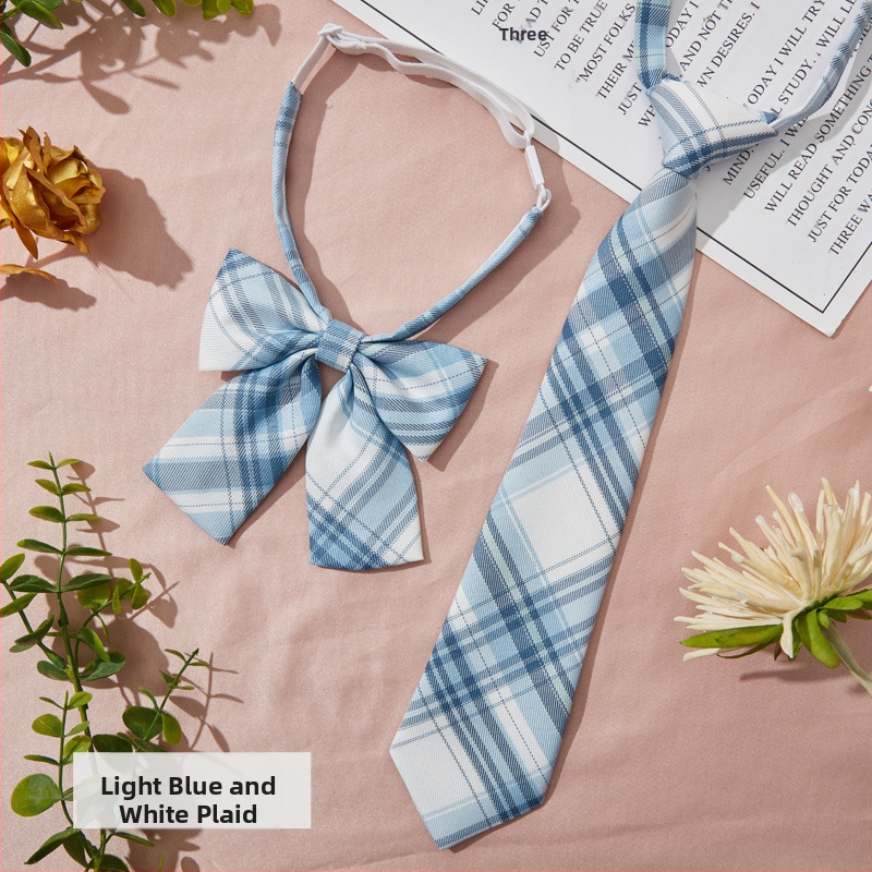 Kaklaraiščių segtukas su langelių raštu, poros stilius, suaugusiesiems, kaklaraiščių gėlė