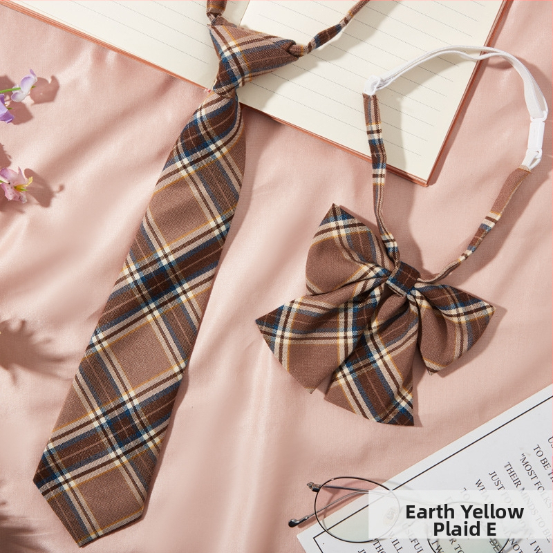 Kaklaraiščių segtukas su langelių raštu, poros stilius, suaugusiesiems, kaklaraiščių gėlė