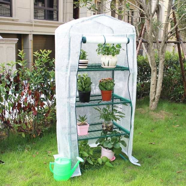 Κάλυμμα μόνωσης για θερμοκήπιο, διαφανές PVC/PE, μόνωση και προστασία από τη βροχή