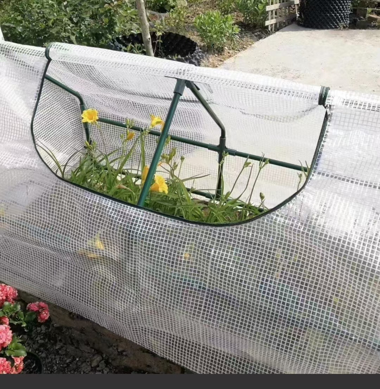 Κάλυμμα μόνωσης για θερμοκήπιο, διαφανές PVC/PE, μόνωση και προστασία από τη βροχή