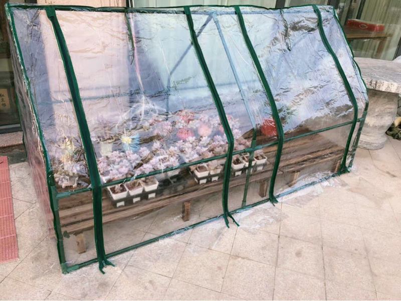 Κάλυμμα μόνωσης για θερμοκήπιο, διαφανές PVC/PE, μόνωση και προστασία από τη βροχή