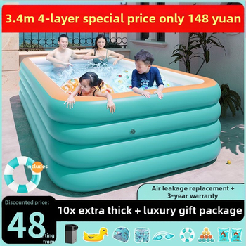 Zhilan pripučiamas vaikų baseinas – vidaus ir lauko naudojimui, vaikų voniai