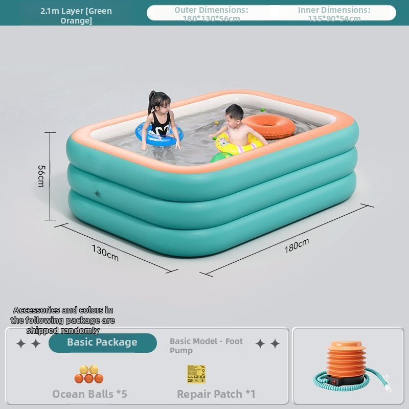 Zhilan pripučiamas vaikų baseinas – vidaus ir lauko naudojimui, vaikų voniai