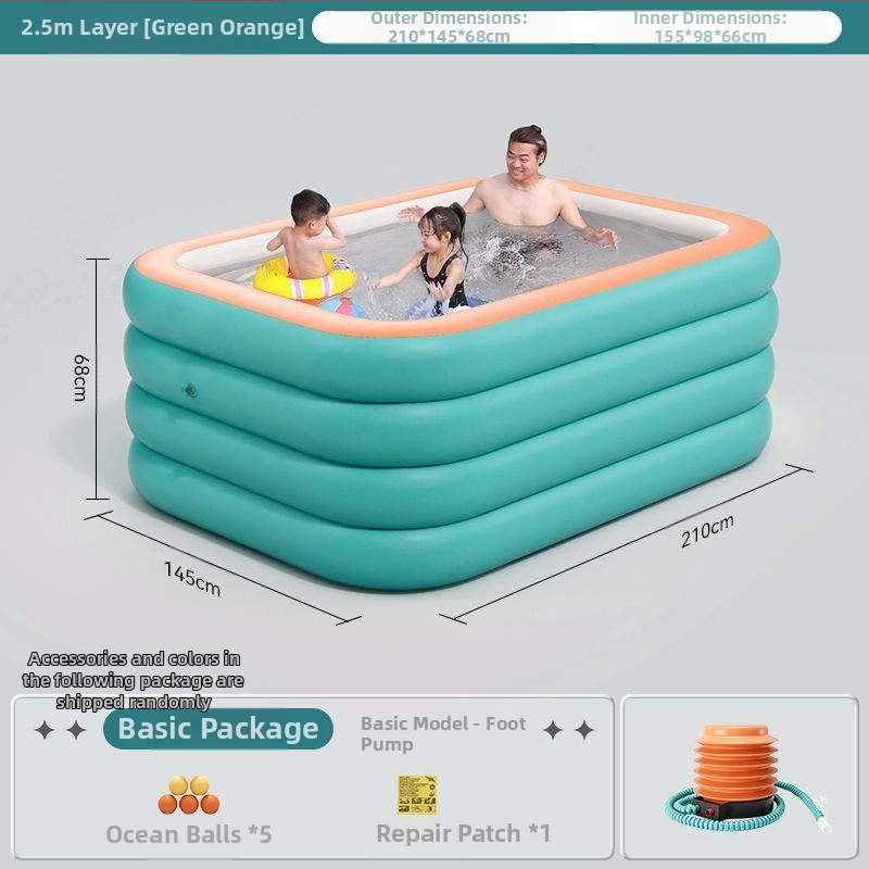 Zhilan pripučiamas vaikų baseinas – vidaus ir lauko naudojimui, vaikų voniai