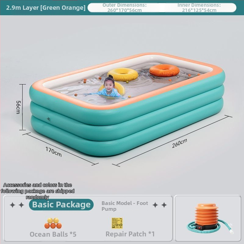 Zhilan pripučiamas vaikų baseinas – vidaus ir lauko naudojimui, vaikų voniai