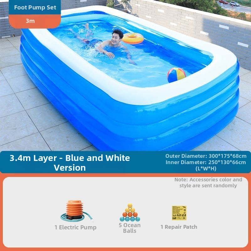 Zhilan pripučiamas vaikų baseinas – vidaus ir lauko naudojimui, vaikų voniai