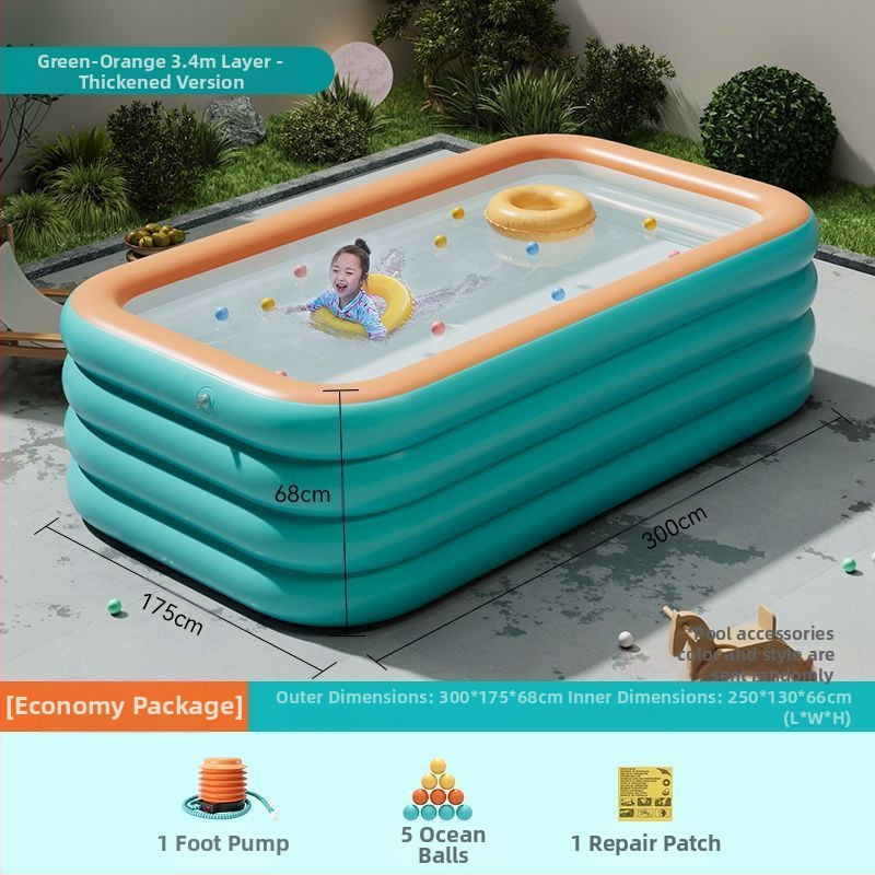 Zhilan pripučiamas vaikų baseinas – vidaus ir lauko naudojimui, vaikų voniai