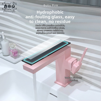 Maišytuvo praustuvas su skaitmeniniu ekranu, varinis korpusas, modelis M65, keraminio disko vožtuvas