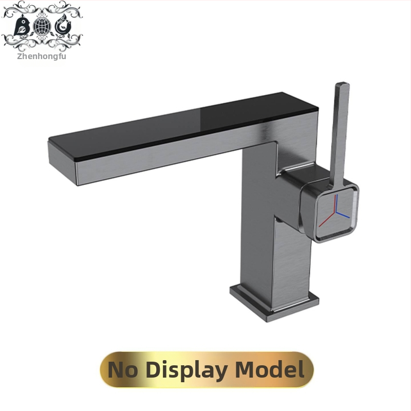 Maišytuvo praustuvas su skaitmeniniu ekranu, varinis korpusas, modelis M65, keraminio disko vožtuvas