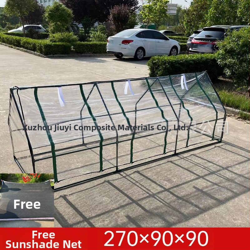 Vonkajší skleník na zeleninu a kvety so tienidlom, nepremokavý a izoláciou pre balkón a záhradu