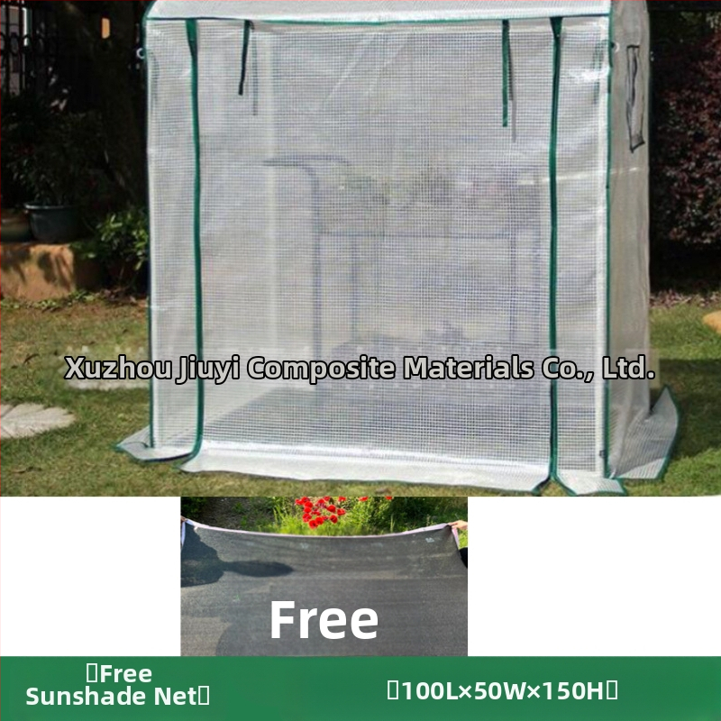 Vonkajší skleník na zeleninu a kvety so tienidlom, nepremokavý a izoláciou pre balkón a záhradu