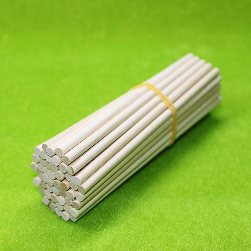 Дървена пръчка за сладолед – твърдо дърво, ръчно изработен материал за DIY модели, Hiro Ju