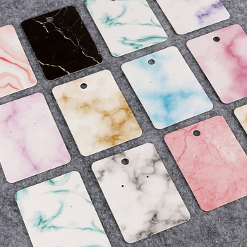 Juvelyrinių pakuotės kortelės ausinėms ir pakabukams — kartonas, spausdinimas, pritaikymas, 100 lapų, ženklas Spring Joy