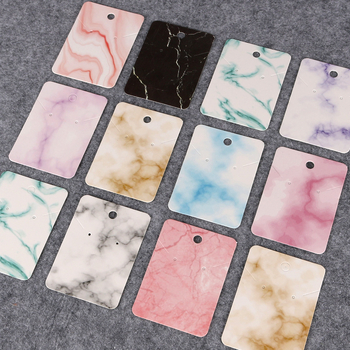 Juvelyrinių pakuotės kortelės ausinėms ir pakabukams — kartonas, spausdinimas, pritaikymas, 100 lapų, ženklas Spring Joy