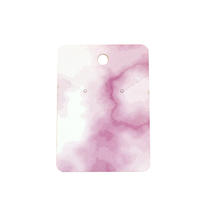 Juvelyrinių pakuotės kortelės ausinėms ir pakabukams — kartonas, spausdinimas, pritaikymas, 100 lapų, ženklas Spring Joy