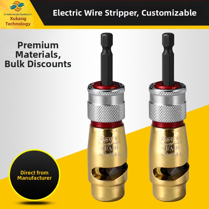 Long Tao Elektrický odstraňovač izolácie káblov s otáčajúcim nástrojom na lúpanie, anti-statický, kruhový otvor