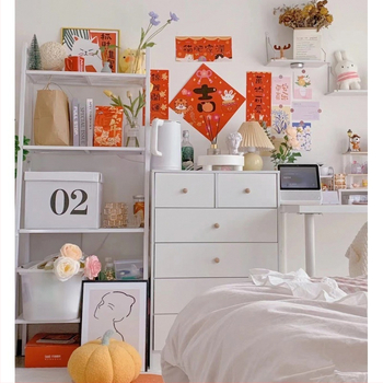 Ράφι αποθήκευσης δαπέδου από ανθρακούχο χάλυβα, 8+ ράφια, για καθιστικό, χωρίς εγκατάσταση, στυλ βιβλιοθήκης