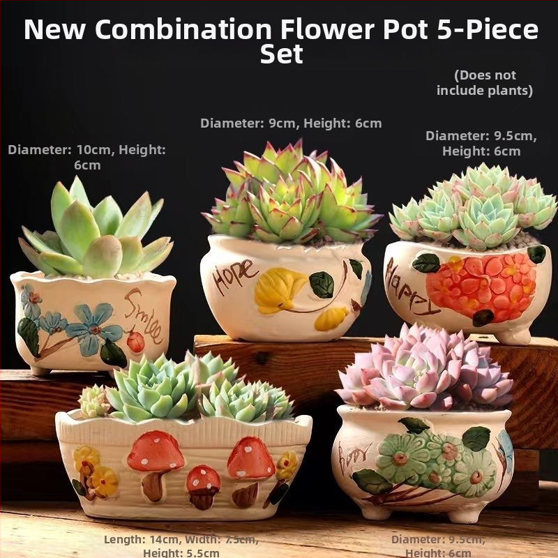 Keraminė sukulentų vaza, kvėpuojanti, stovinti ant grindų, modernus minimalistinis stilius